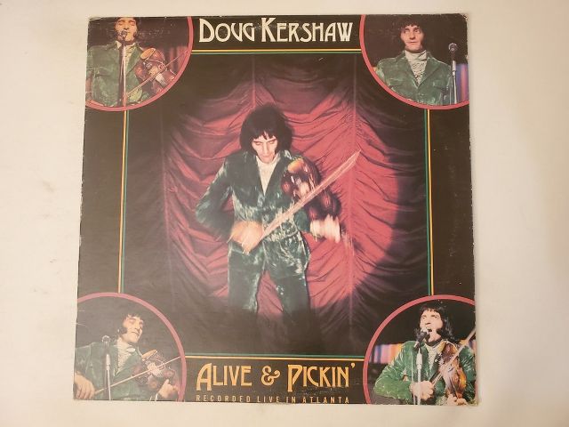 Doug Kershaw Alive & Pickin' vinyl record