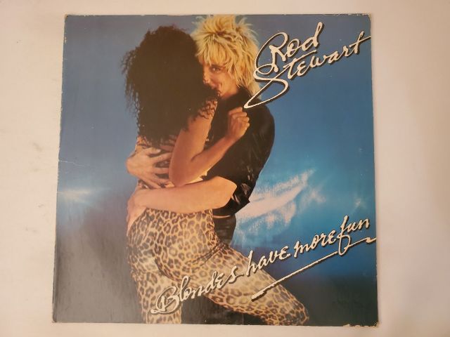 Rod Stewart Blondes Have More Fun vinyl record