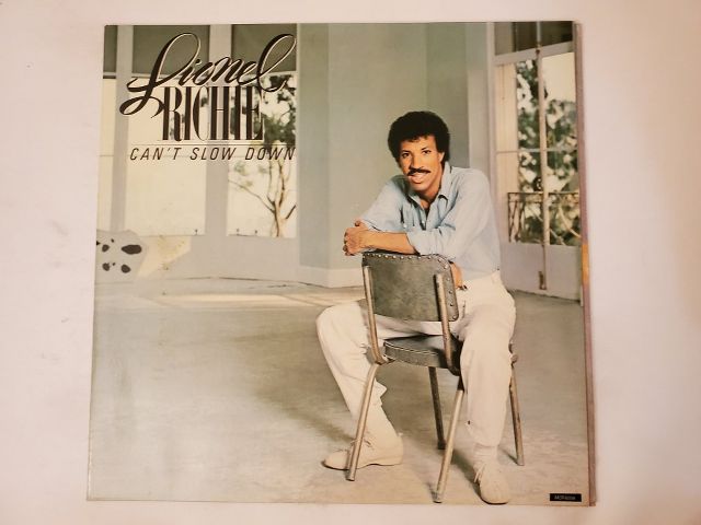 Lionel Richie Can't Slow Down vinyl record