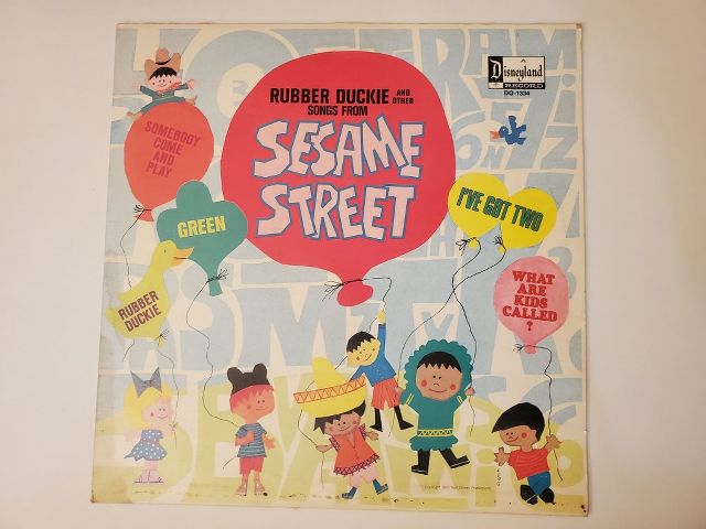 Various Artists Rubber Duckie and Other Songs from Sesame Street vinyl record