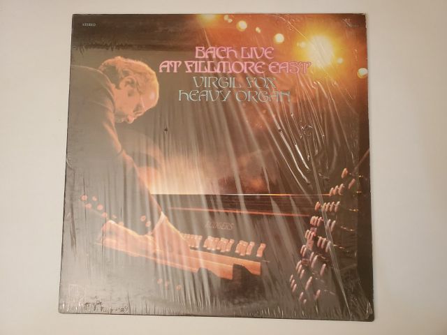 Virgil Fox Bach Live at Fillmore East vinyl record