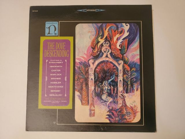 The Canby Singers The Dove Descending vinyl record