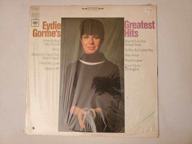 Eydie Gorme Eydie Gorm?'s Greatest Hits vinyl record