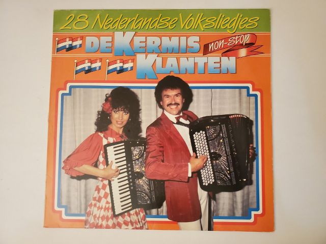 De Kermisklanten 28 Nederlandse Volksliedjes Non-stop vinyl record