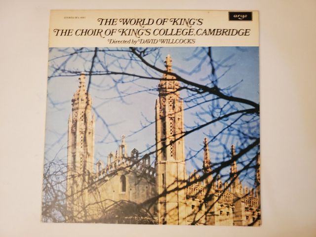 The Choir of King's College Cambridge The World of King's vinyl record