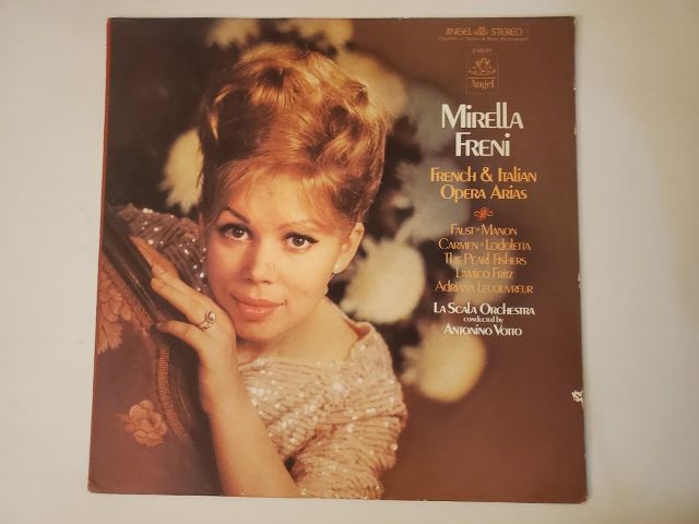 Mirella Freni French & Italian Opera Arias vinyl record
