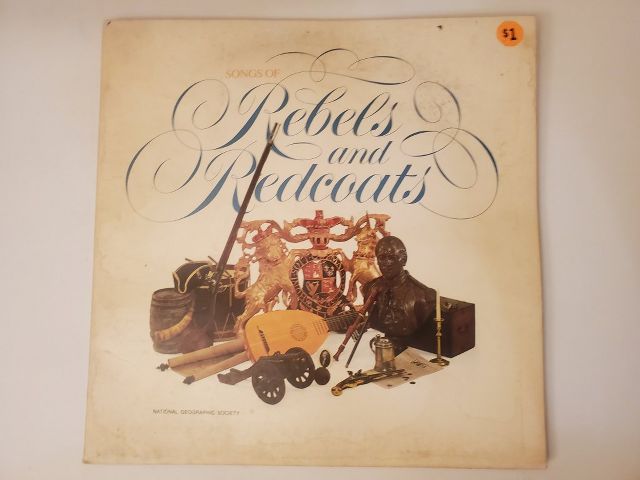 Various Artists Songs of Rebels and Redcoats vinyl record