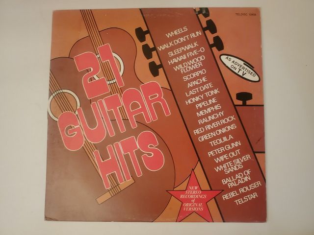 Various Artists 21 Guitar Hits vinyl record