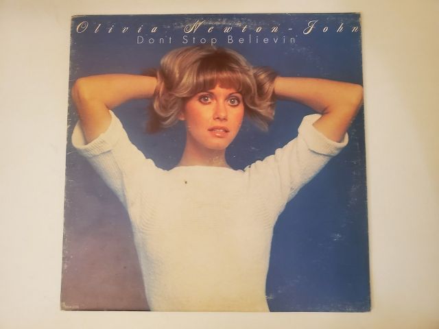 Olivia Newton-John Don't Stop Believin' vinyl record