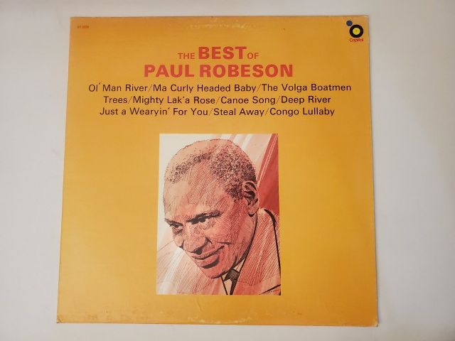 Paul Robeson The Best of Paul Robeson vinyl record