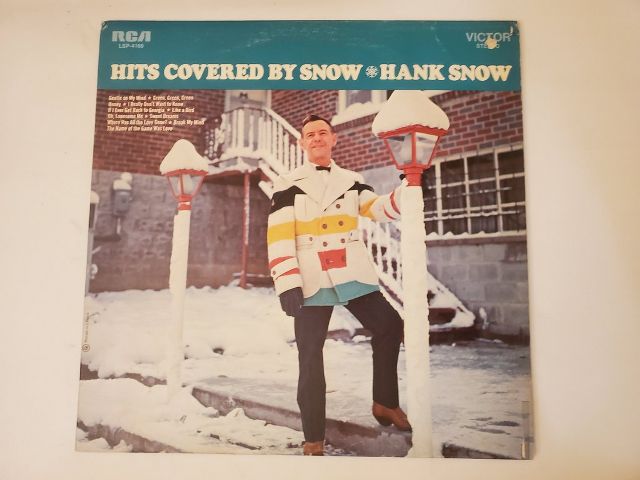 Hank Snow Hits Covered by Snow vinyl record