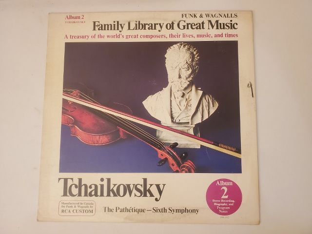 Pyotr Ilyich Tchaikovsky The Path?tique - Sixth Symphony vinyl record