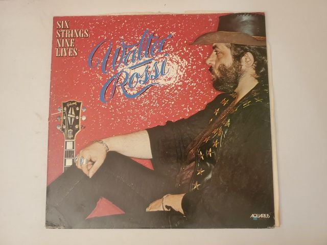 Walter Rossi Six Strings Nine Lives vinyl record