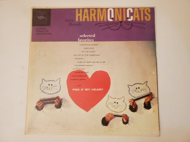 Jerry Murad's Harmonicats Selected Favorites vinyl record