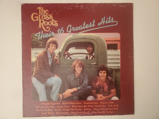 The Grass Roots Their 16 Greatest Hits vinyl record