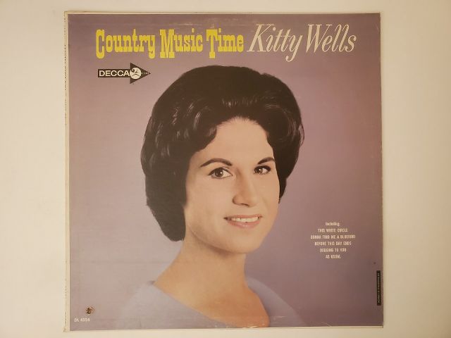 Kitty Wells Country Music Time vinyl record
