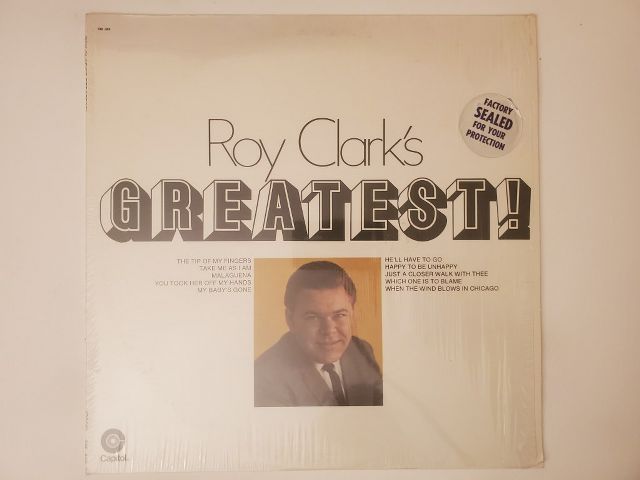 Roy Clark Greatest! vinyl record