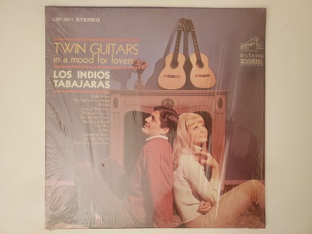 Los Indios Tabajaras Twin Guitars in a Mood for Lovers vinyl record