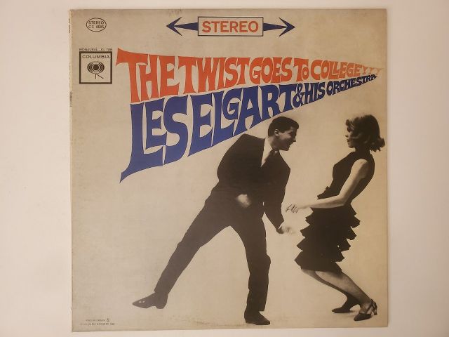 Les Elgart & His Orchestra The Twist Goes to College vinyl record