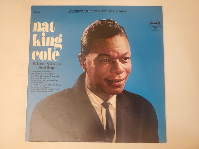Nat "King" Cole When You're Smiling vinyl record