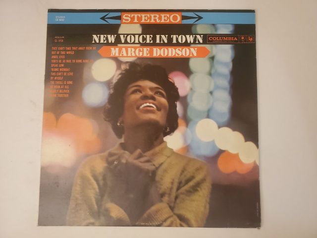Marge Dodson New Voice in Town vinyl record
