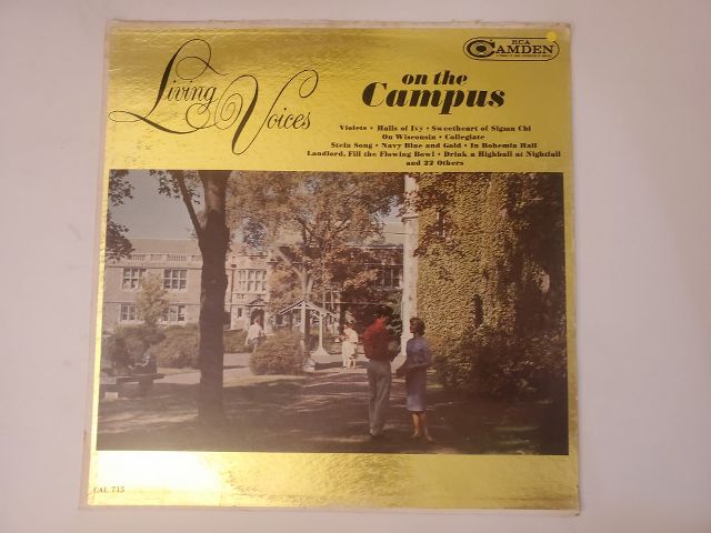 Living Voices On the Campus vinyl record