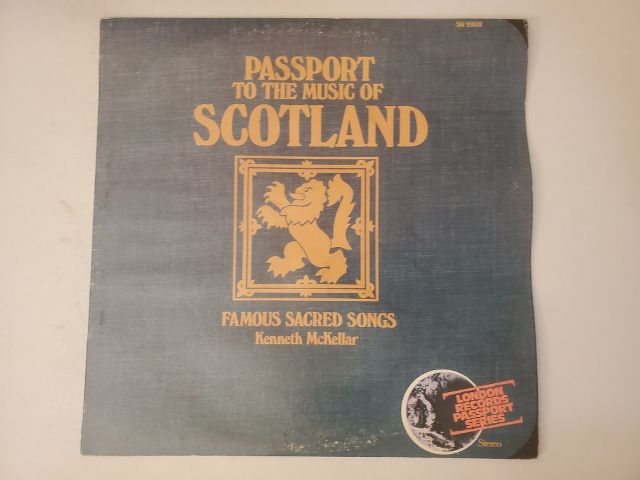 Kenneth McKellar Passport to the Music of Scotland - Famous Sacred Songs vinyl record