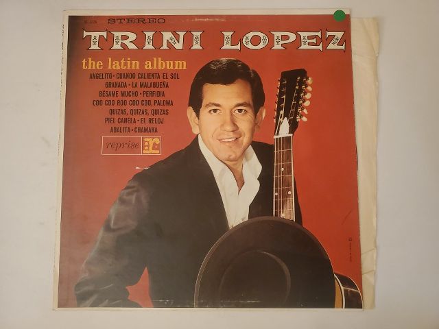 Trini Lopez The Latin Album vinyl record