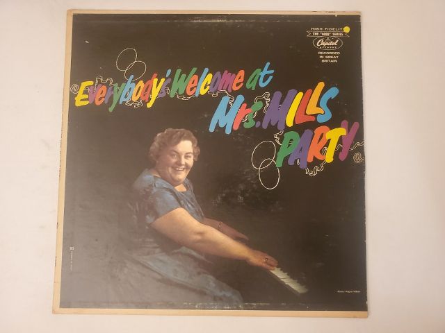 Mrs Mills Everybody's Welcome at Mrs. Mills Party vinyl record