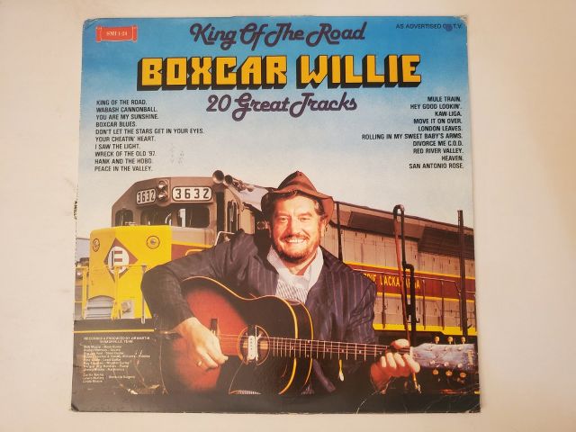 Boxcar Willie King of the Road: 20 Great Tracks vinyl record