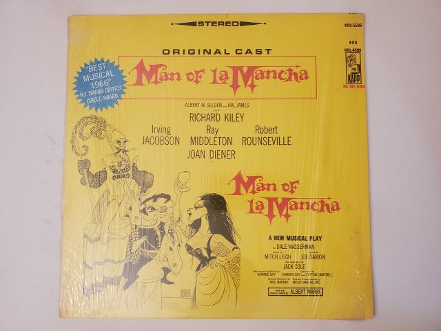 Original Cast Man of La Mancha vinyl record