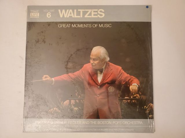 Arthur Fiedler and the Boston Pops Orchestra Great Moments of Music: Waltzes, Volume 6 vinyl record