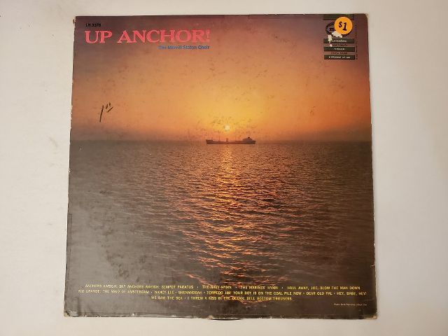 The Merrill Staton Choir Up Anchor! vinyl record