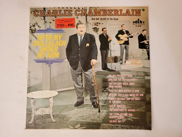 Charlie Chamberlain With My Shillelagh Under My Arm vinyl record