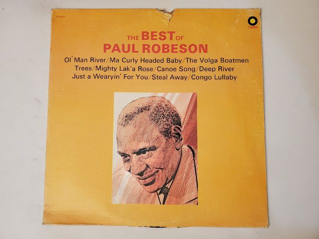 Paul Robeson The Best of Paul Robeson vinyl record