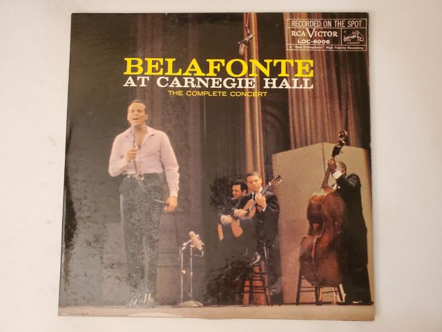 Harry Belafonte Belafonte at Carnegie Hall: The Complete Concert vinyl record