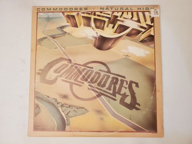 Commodores Natural High vinyl record