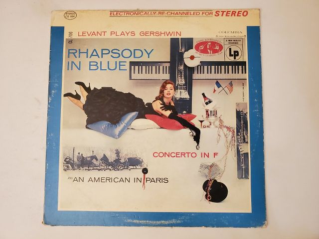 Oscar Levant Levant Plays Gershwin: Rhapsody in Blue vinyl record