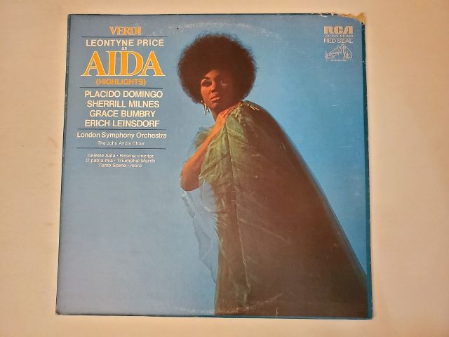Leontyne Price, Placido Domingo, Sherrill Milnes, Grace Bumbry Aida (Highlights) vinyl record
