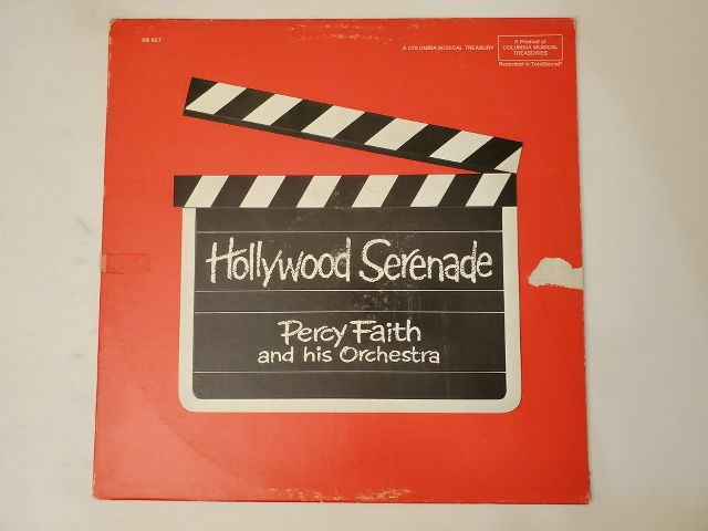 Percy Faith and His Orchestra Hollywood Serenade vinyl record