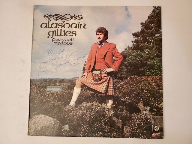 Alastair Gillies Farewell My Love vinyl record