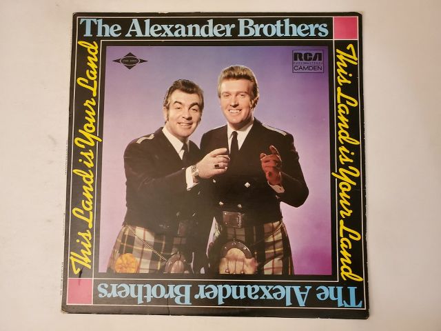The Alexander Brothers This Land is Your Land vinyl record