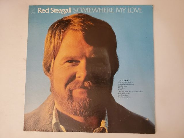 Red Steagall Somewhere My Love vinyl record
