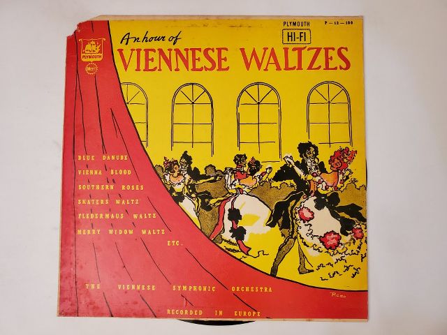 The Viennese Symphonic Orchestra An Hour of Viennese Waltzes vinyl record