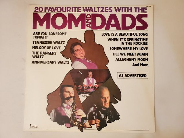 The Mom and Dads 20 Favourite Waltzes with The Mom and Dads vinyl record