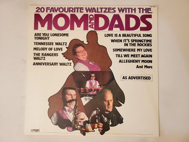 The Moms and Dads 20 Favourite Waltzes vinyl record