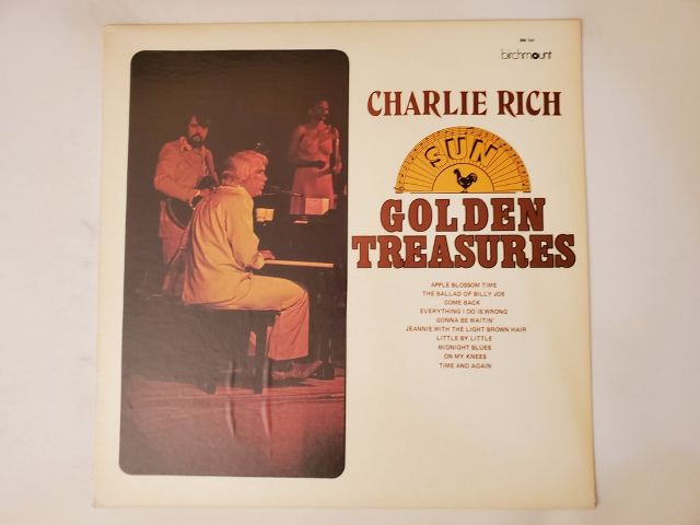 Charlie Rich Golden Treasures vinyl record