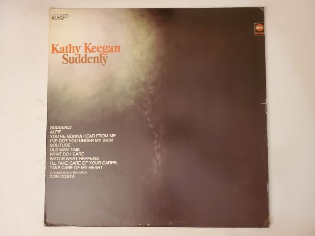 Kathy Keegan Suddenly vinyl record