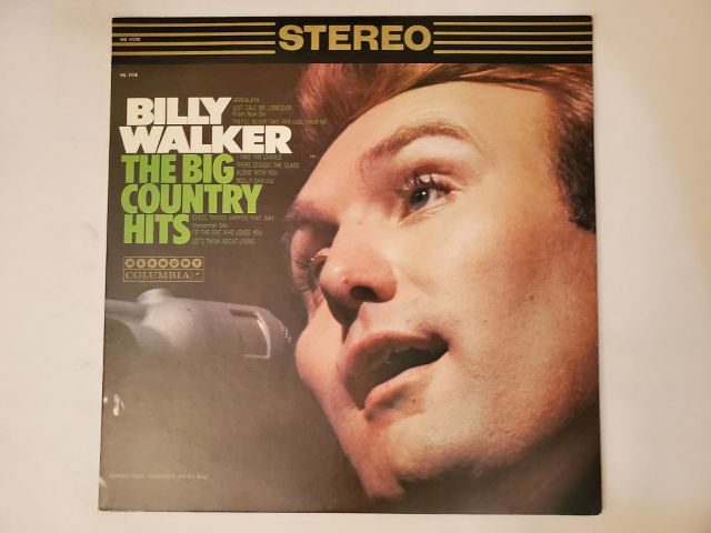 Billy Walker The Big Country Hits vinyl record