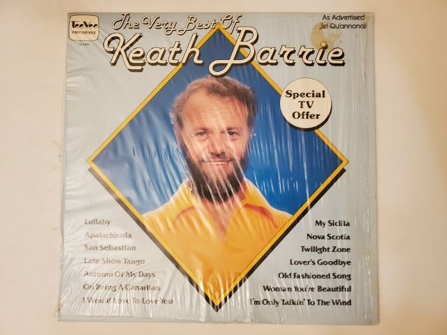 Keath Barrie The Very Best Of vinyl record